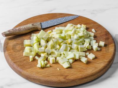 Vatrushkos su obuoliais Žingsnis 2