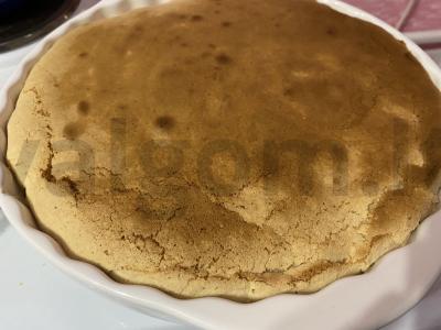 Persikų pyragas saldumynų mėgėjams Žingsnis 8