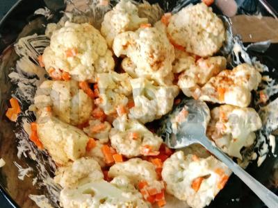 Žiedinė kopūstai orkaitėje Žingsnis 1