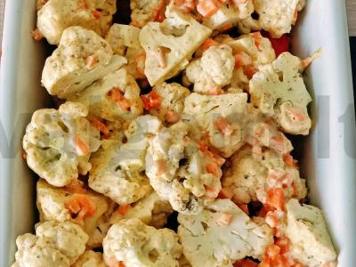 Žiedinė kopūstai orkaitėje Žingsnis 4