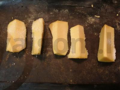 Moliūgas, keptas su cukrumi Žingsnis 3