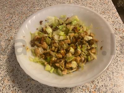 Pita su kalakutiena, grybais ir sūriu Žingsnis 7