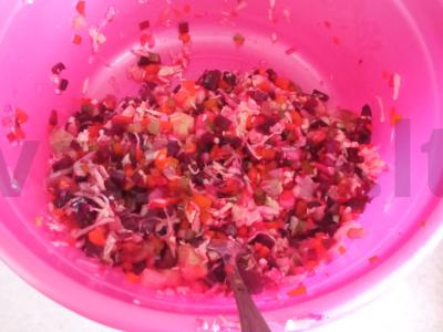 Šviežios kopūstų vėdarai Žingsnis 5