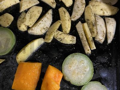 Šaldyti daržovės orkaitėje Žingsnis 1