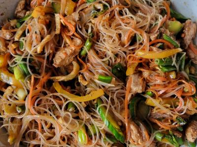 Korėjietiška funčozė Žingsnis 7