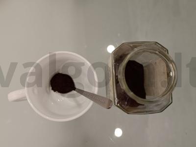 Šildantis kava su likeru „Amaretto“ Žingsnis 1