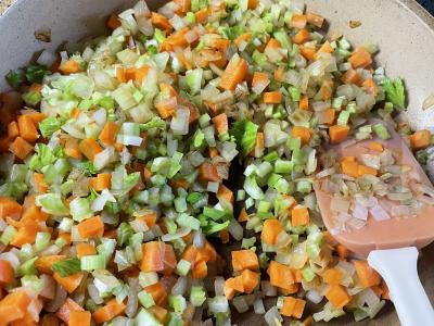 Bolognese makaronai su vynu Žingsnis 4