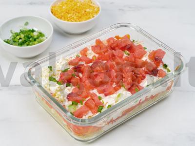 Mimoza su lašiša Žingsnis 2