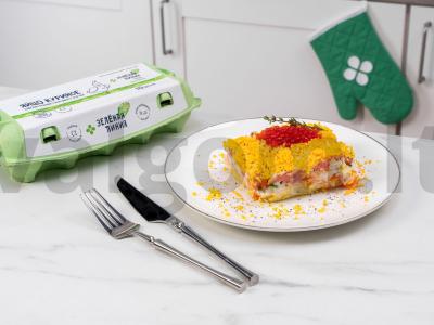 Mimoza su lašiša pagrindine nuotrauka