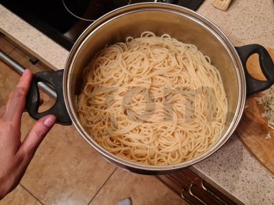 Jūros gėrybių makaronai Žingsnis 2