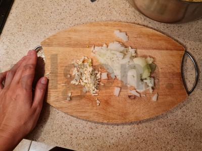 Jūros gėrybių makaronai Žingsnis 3