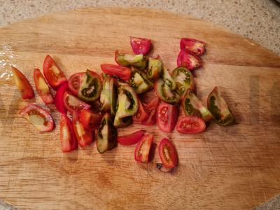 Jūros gėrybių makaronai Žingsnis 8