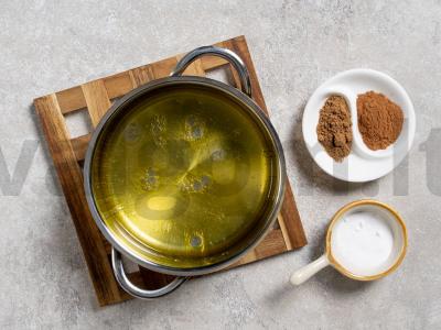 Minkšti avižiniai sausainiai Žingsnis 2