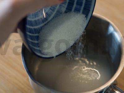 Namų šokoladinis tortas su kefyru ir kremu Žingsnis 6