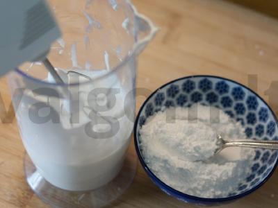 Namų šokoladinis tortas su kefyru ir kremu Žingsnis 10