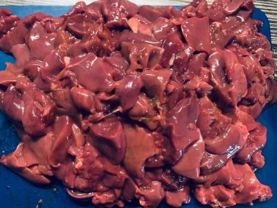 Kepenėlės grietinėlės ir svogūnų padaže „Švelni“ Žingsnis 2