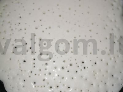 Įdarytos blynai su varške Žingsnis 2