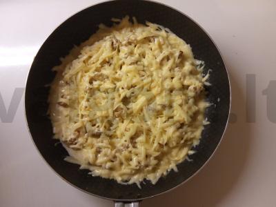 Kepta žiedinė kopūstai su vištiena Žingsnis 4