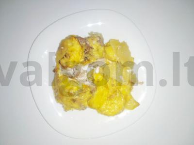 Sotūs vištienos filė, kepta grietinėlėje pagrindine nuotrauka