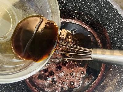 Šiltas salotas su vištienos kepenėlėmis Žingsnis 3