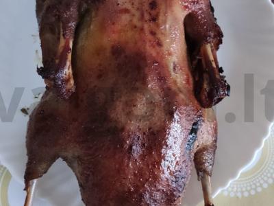 Kepta antis su apelsinais ir obuoliais pagrindine nuotrauka