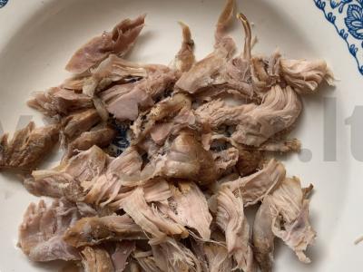 Žirnių sriuba su rūkyta triušiena Žingsnis 4