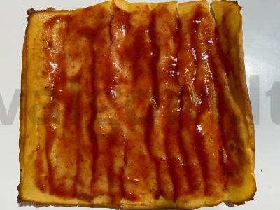 Rulonas su braškių džemu Žingsnis 5