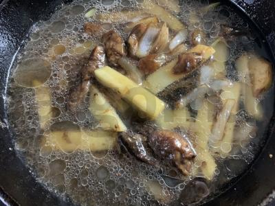 Keptas patiekalas iš šaldytų grybų Žingsnis 6