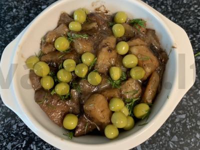 Keptas patiekalas iš šaldytų grybų Žingsnis 7