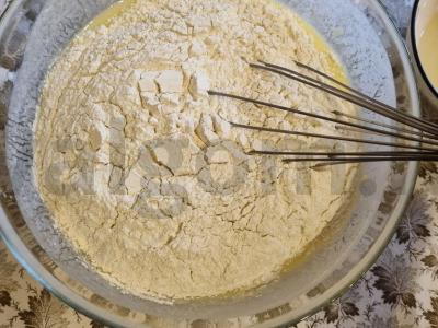 Ploni ažūriniai blynai Žingsnis 3