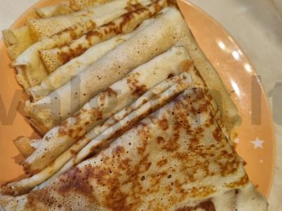 Ploni ažūriniai blynai Žingsnis 5