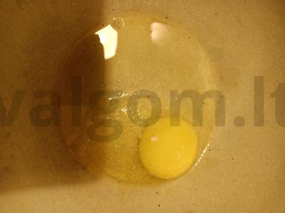 Dešrelės tešloje keptos Žingsnis 1