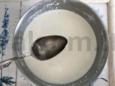 Ploni blynai su pienu ir sviestu Žingsnis 4