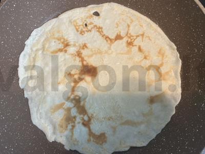 Ploni blynai su pienu ir sviestu Žingsnis 6