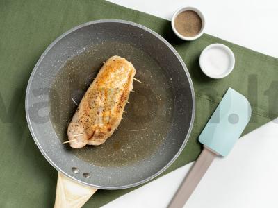 Kalakutienos filė ir kepenų ritinėliai Žingsnis 3