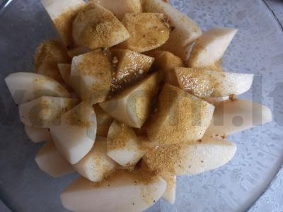 Kaimiški bulvės su grietinės padažu Žingsnis 1