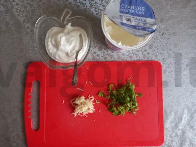 Kaimiški bulvės su grietinės padažu Žingsnis 3