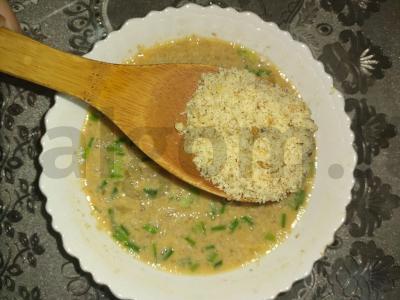 Riešutų omletas Žingsnis 2