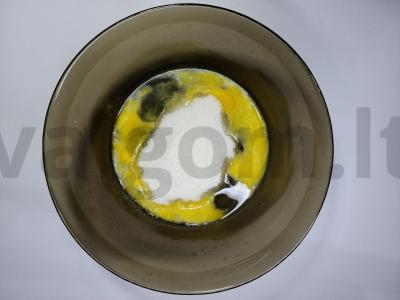 Namų tortas „Vyšnia šokolade“ Žingsnis 1