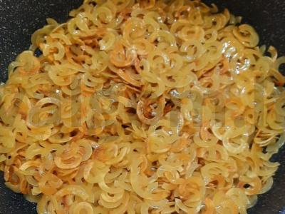 Azerbaidžaniška kepta makaronai Žingsnis 4