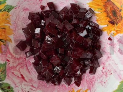 Vinegretas su paslaptimi Žingsnis 1