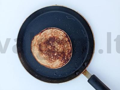 Sultingi baltyminių blynai Žingsnis 1