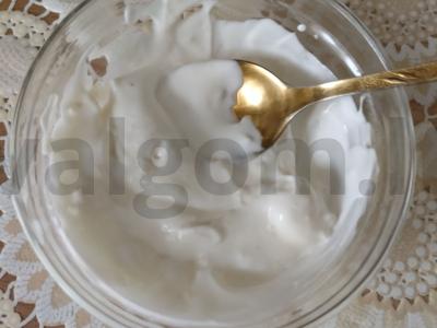 Burokėlių salotos su šviežiu ir marinuotu agurku Žingsnis 3