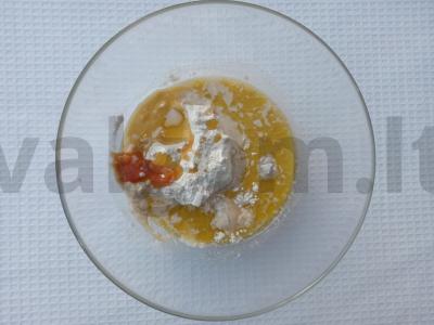 Skanūs tajų blynai Žingsnis 1