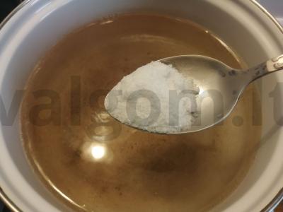 Makaronai su sūriu „Grietinėlės“ Žingsnis 2