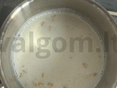 Avižinė košė su vaisiais ir sviestu Žingsnis 2