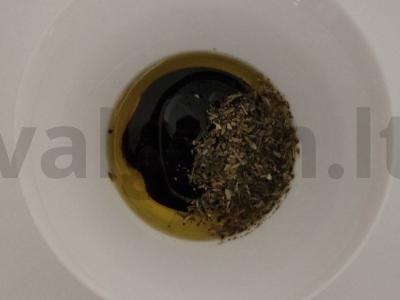 Daržovių salotas su sezamu ir granatu Žingsnis 2