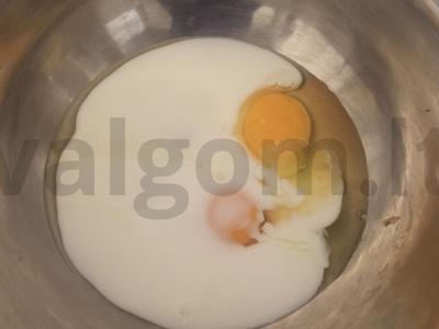 Žuvies pyragas su bulvėmis Žingsnis 1