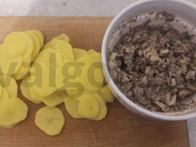 Žuvies pyragas su bulvėmis Žingsnis 3