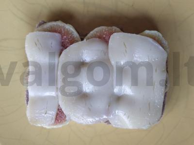 Užkandis su ožkos sūriu ir figomis, lydimas kavos Žingsnis 5